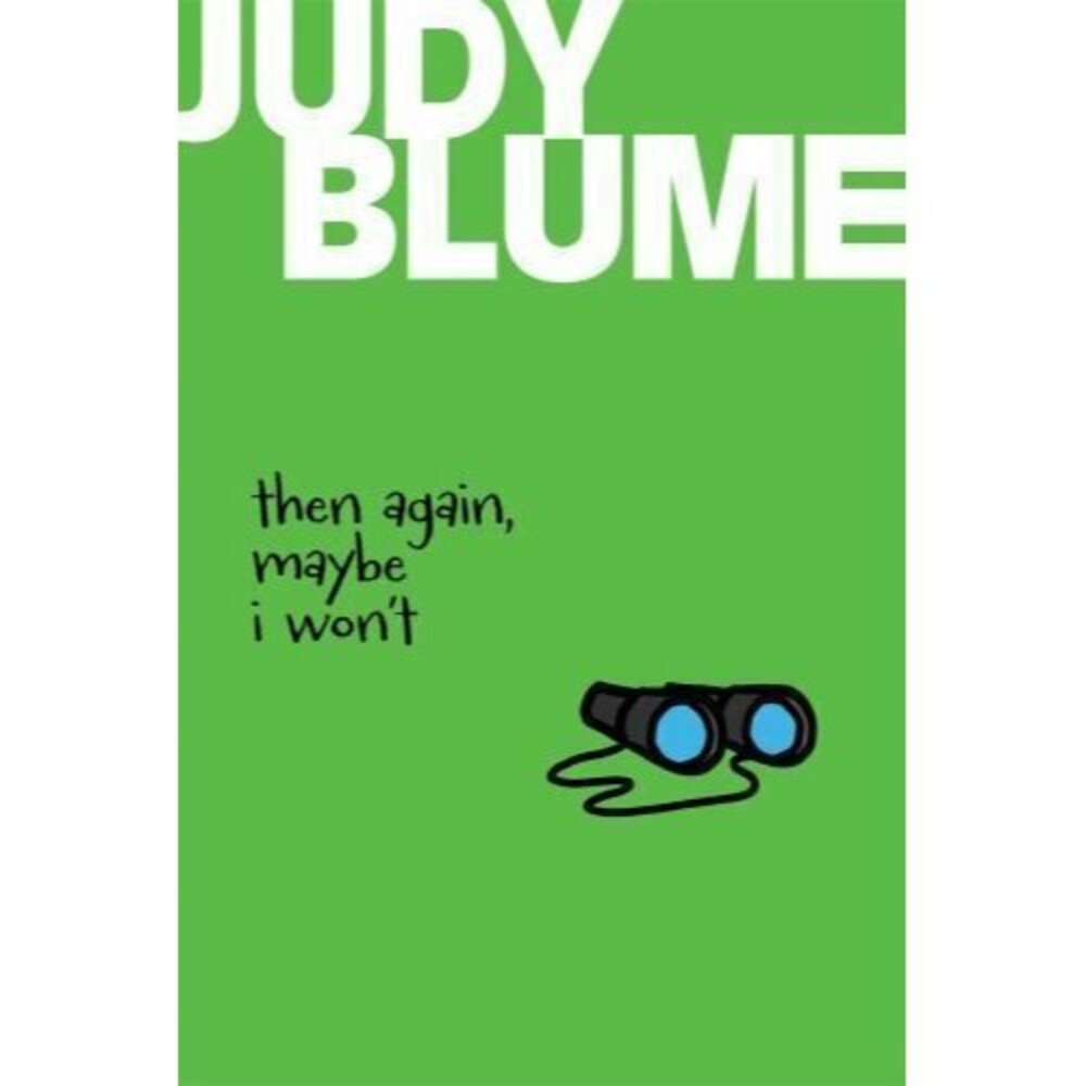 then again, maybe i should won’t, by Judy Blume, Paperback Book, New